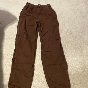 Garage brown cargo/carpenter pant. Size 3 (US 26 equiv)
